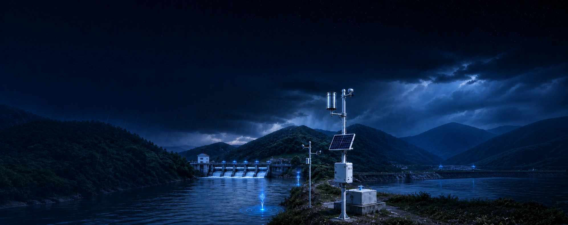 北斗短报文+4G雨水情监测方案